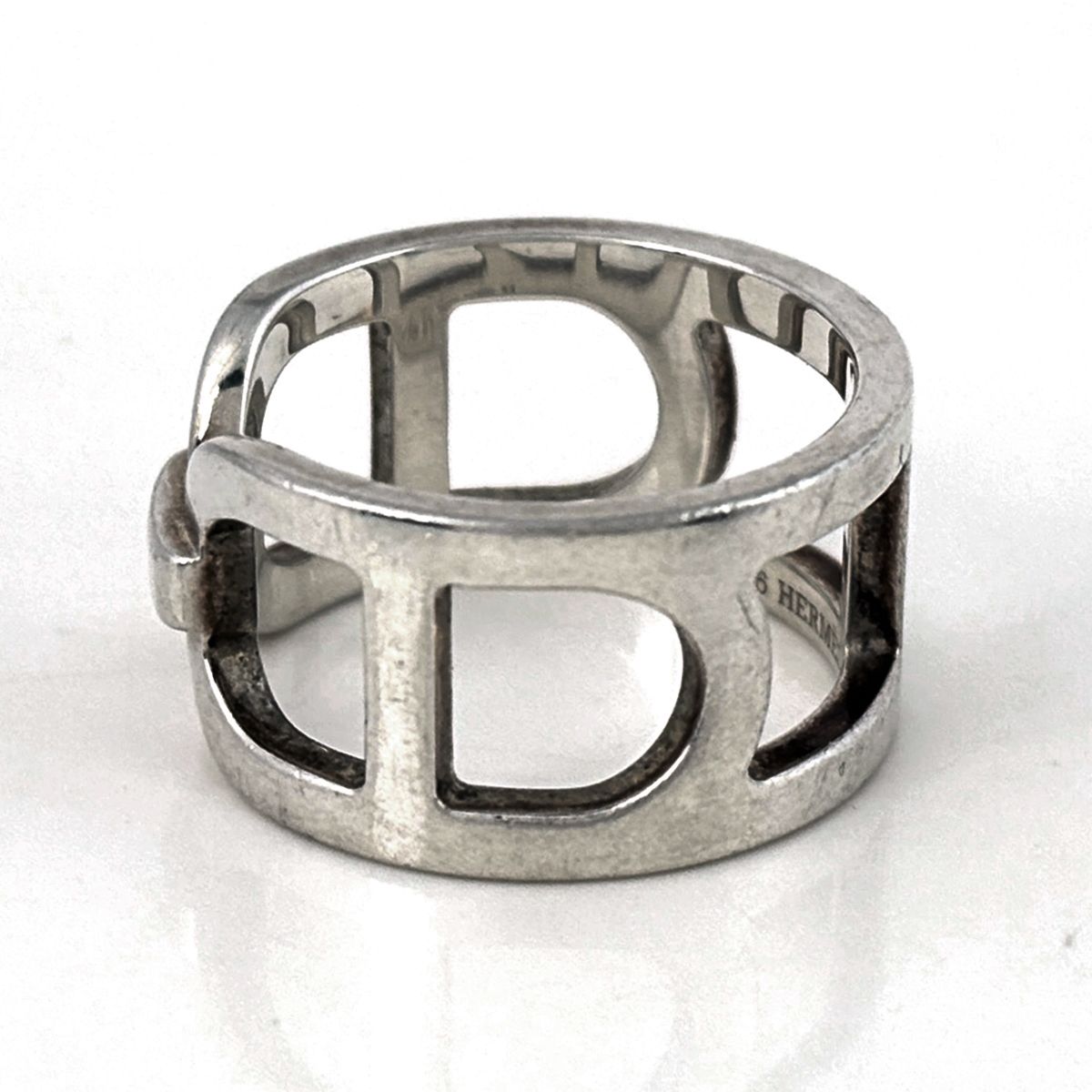 Hermes Chaine D'ancre MM Ring Silver — view 4