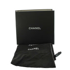 Chanel CC Logo Short Boots Lace Up Pearl 37 Black — view 9