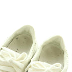 Gucci GG Embossed Leather Sneakers Shoes 36 White — view 4