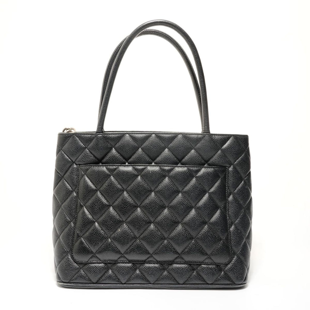 Chanel Tote Number 7 Medallion Caviar Leather — view 2