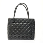 Chanel Tote Number 7 Medallion Caviar Leather — view 2