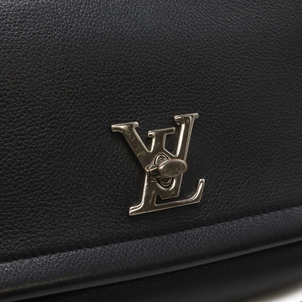 Louis Vuitton Lockme II 2 BB Chain Shoulder Bag 2-Way Noir Black — view 4