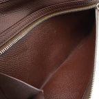 Hermes Bearn Classic Bifold Wallet Veau Epsom Dark Brown Silver — view 8