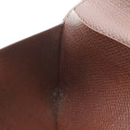 Hermes Bearn Classic Bifold Wallet Veau Epsom Dark Brown Silver — view 6