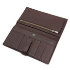 Hermes Bearn Classic Bifold Wallet Veau Epsom Dark Brown Silver — view 5