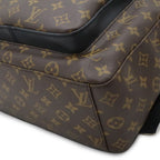 Louis Vuitton Monogram Macassar Josh Backpack Shoulder Bag — view 3