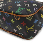 Louis Vuitton Monogram Multicolor Lodge GM Shoulder Bag Crossbody Noir Black — view 3