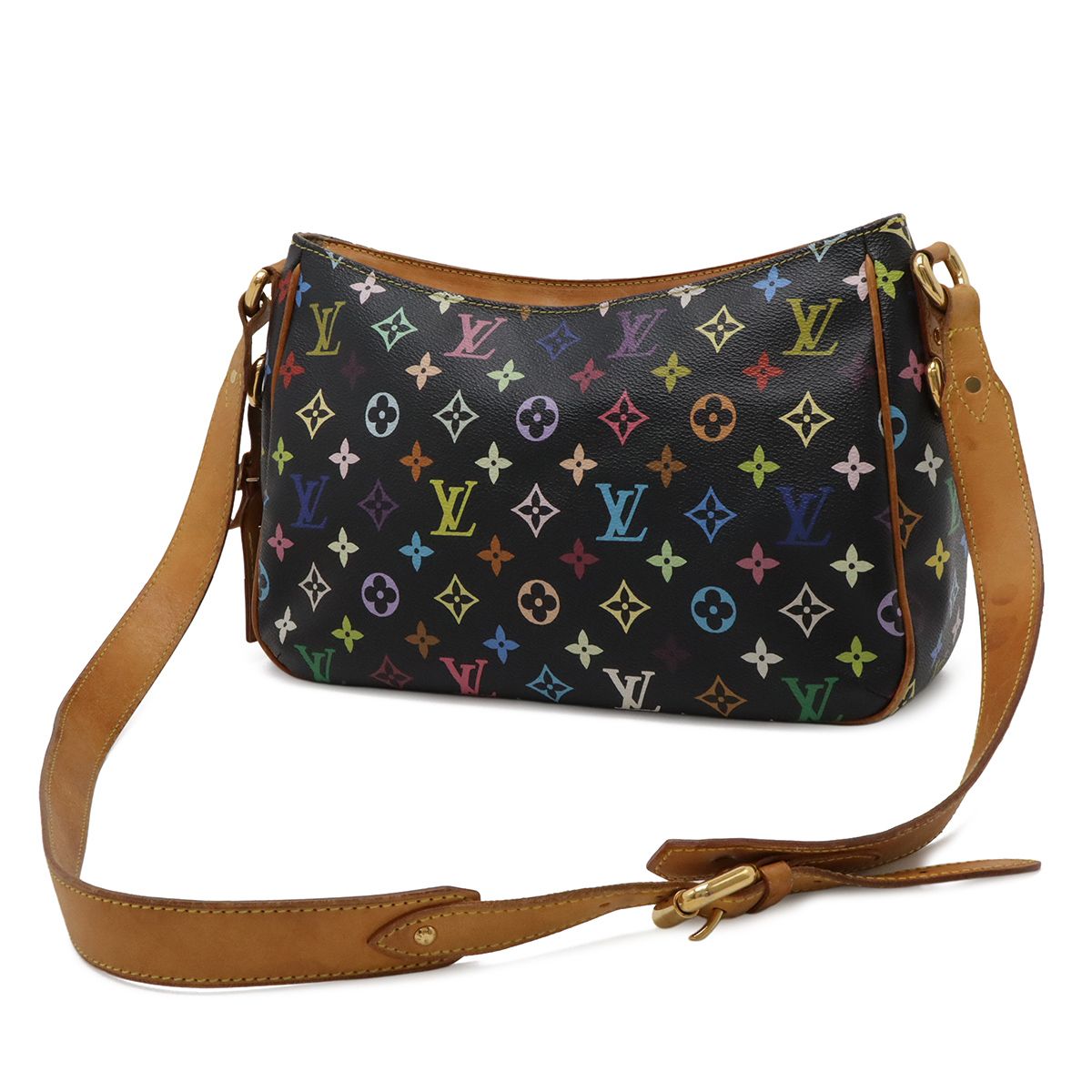 Louis Vuitton Monogram Multicolor Lodge GM Shoulder Bag Crossbody Noir Black — view 2