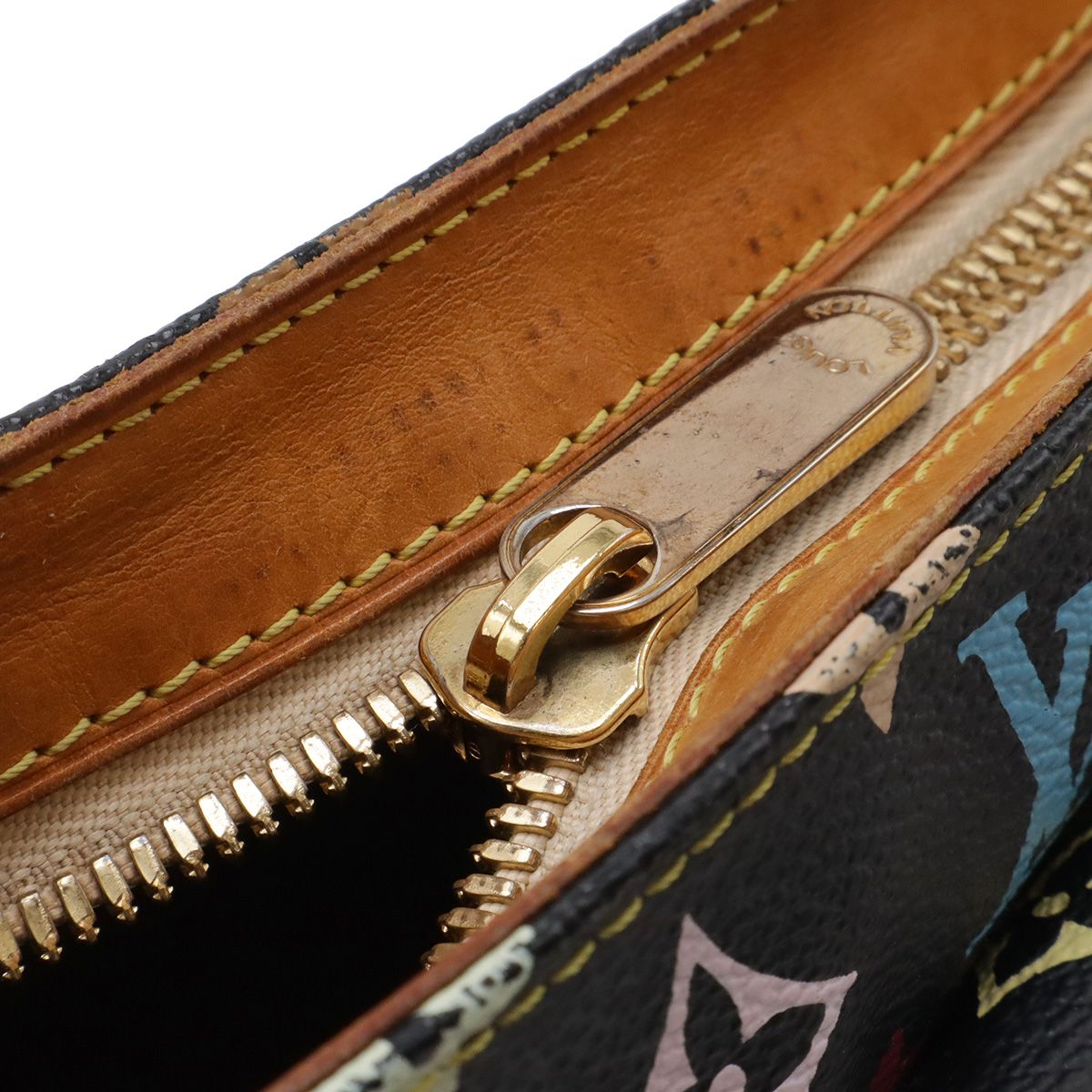 Louis Vuitton Monogram Multicolor Lodge GM Shoulder Bag Crossbody Noir Black — view 4