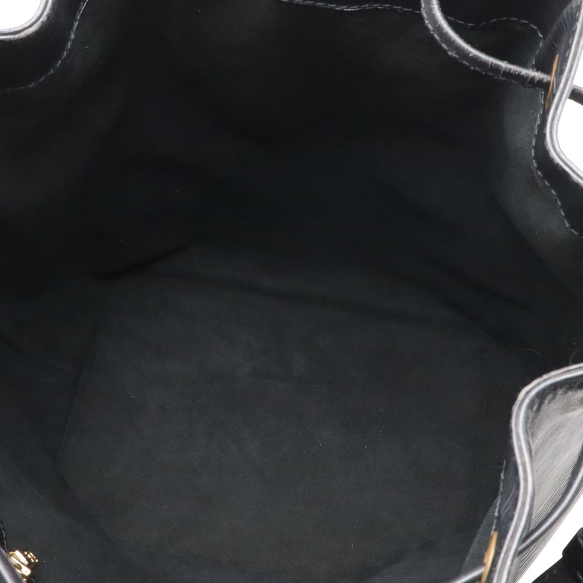 Louis Vuitton Epi Noe Shoulder Bag Drawstring Noir Black Gold — view 6