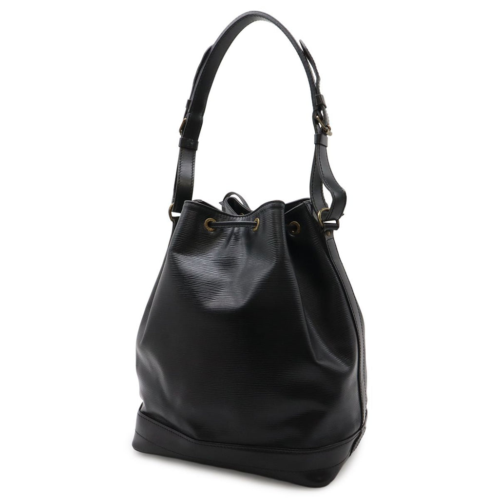 Louis Vuitton Epi Noe Shoulder Bag Drawstring Noir Black Gold — view 2