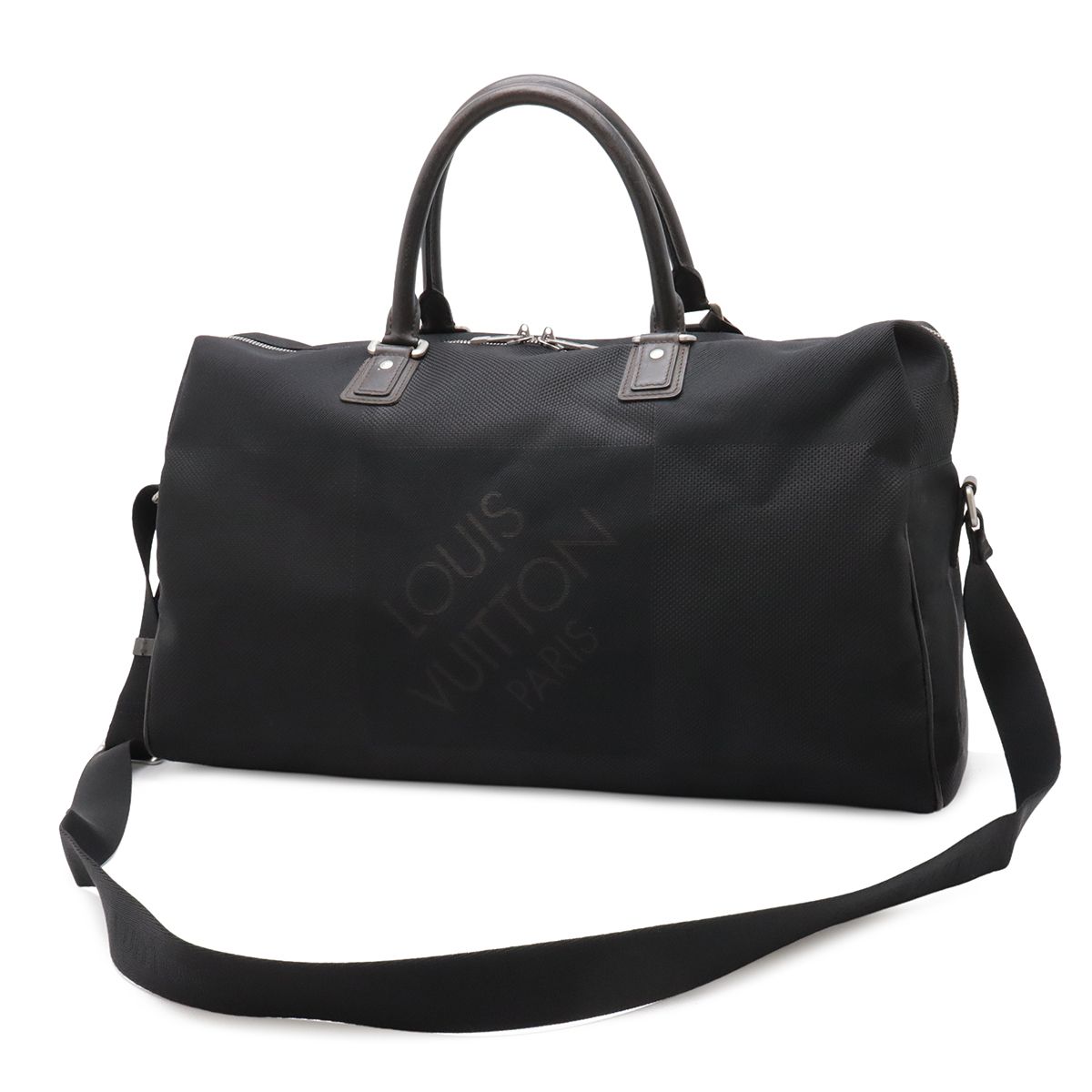 Louis Vuitton Damier Geant Albatross Boston Bag Travel 2-Way Noir Black — view 2