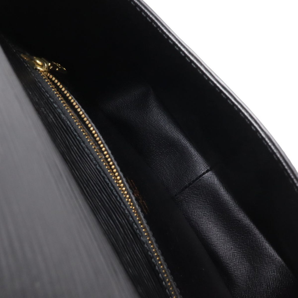 Louis Vuitton Epi Saint Cloud Shoulder Bag Pochette Crossbody Leather Noir — view 6