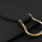 Louis Vuitton Epi Saint Cloud Shoulder Bag Pochette Crossbody Leather Noir — view 4