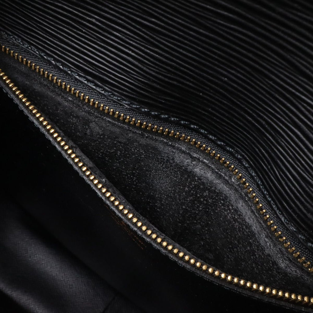 Louis Vuitton Epi Saint Cloud Shoulder Bag Pochette Crossbody Leather Noir — view 7