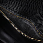 Louis Vuitton Epi Saint Cloud Shoulder Bag Pochette Crossbody Leather Noir — view 7