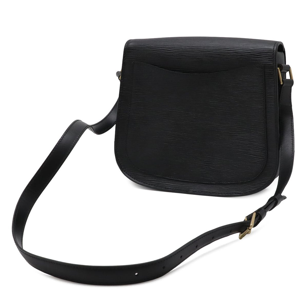 Louis Vuitton Epi Saint Cloud Shoulder Bag Pochette Crossbody Leather Noir — view 2