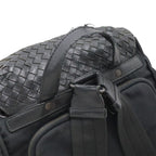 Bottega Veneta Intrecciato Backpack Nylon Leather Black — view 5