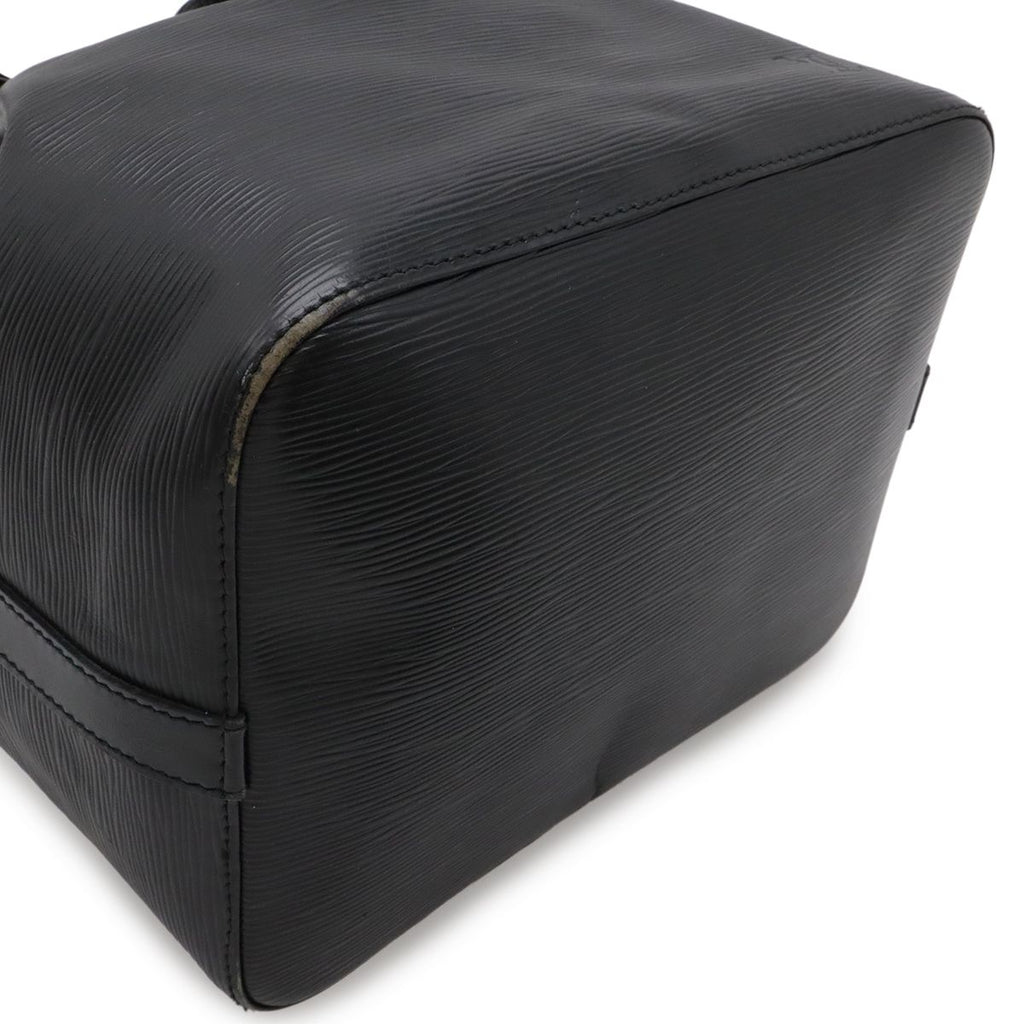 Louis Vuitton Epi Petit Noe Shoulder Bag Drawstring Noir Black — view 3