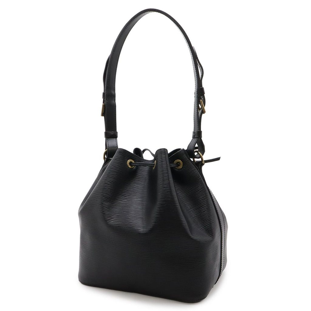 Louis Vuitton Epi Petit Noe Shoulder Bag Drawstring Noir Black — view 2