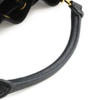 Saint Laurent Paris YSL Yves Emmanuel Bucket Bag 2-Way Shoulder Leather Black — view 4