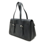 Louis Vuitton Epi Segur MM Shoulder Bag Leather Noir Black Silver — view 2