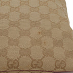 Gucci GG Canvas Sherry Line Shoulder Bag Crossbody Butterfly Charm Leather — view 4