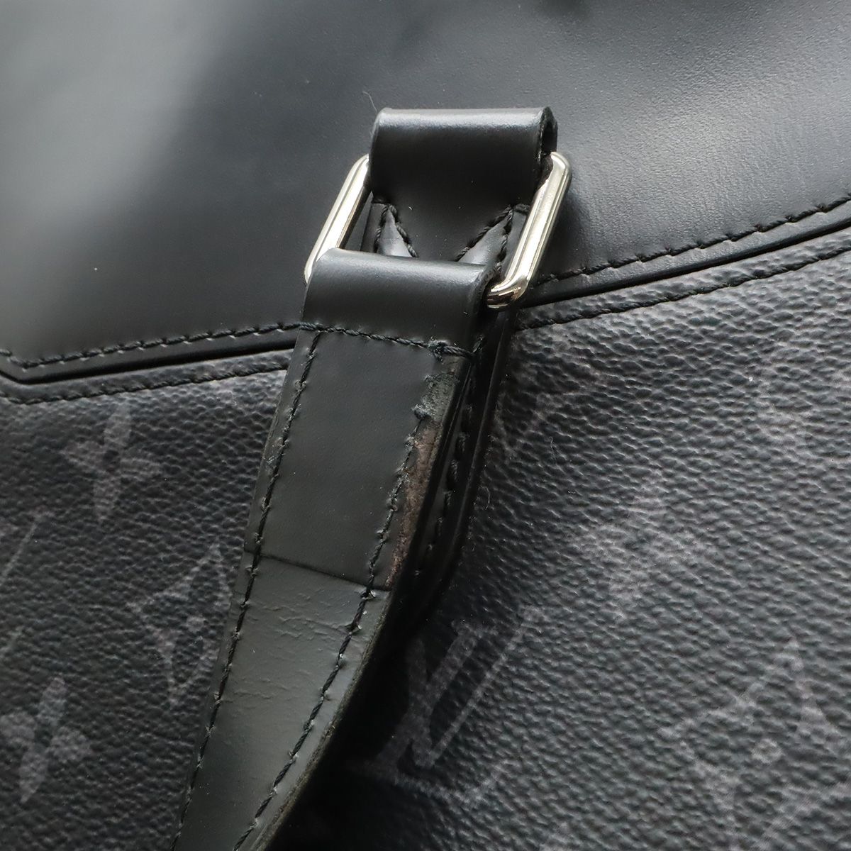 Louis Vuitton Monogram Eclipse Briefcase Explorer Business Document Purse 2-Way — view 8