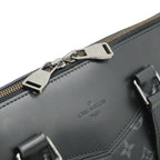 Louis Vuitton Monogram Eclipse Briefcase Explorer Business Document Purse 2-Way — view 6