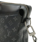 Louis Vuitton Monogram Eclipse Briefcase Explorer Business Document Purse 2-Way — view 4