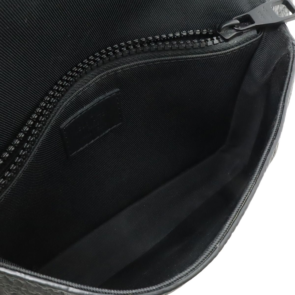 Louis Vuitton Taurillon Monogram S Rocks Sling Bag Leather Noir Black — view 7