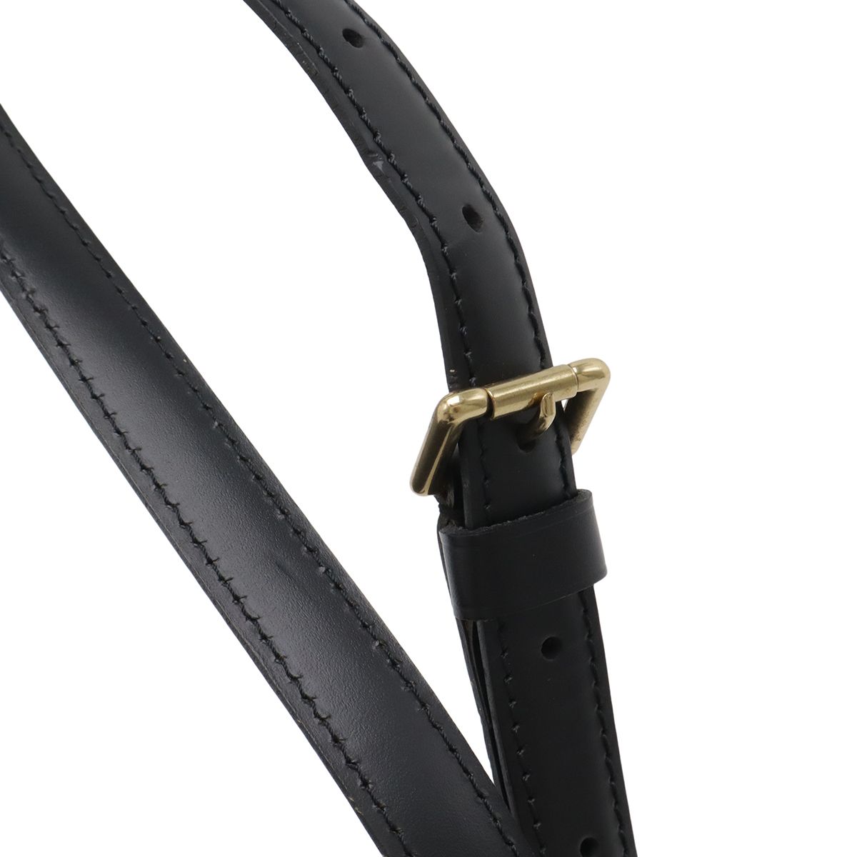 Louis Vuitton Epi Capuchin Shoulder Bag Crossbody Noir Black Gold — view 5