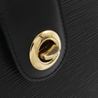 Louis Vuitton Epi Capuchin Shoulder Bag Crossbody Noir Black Gold — view 4