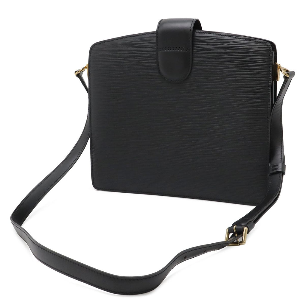 Louis Vuitton Epi Capuchin Shoulder Bag Crossbody Noir Black Gold — view 2