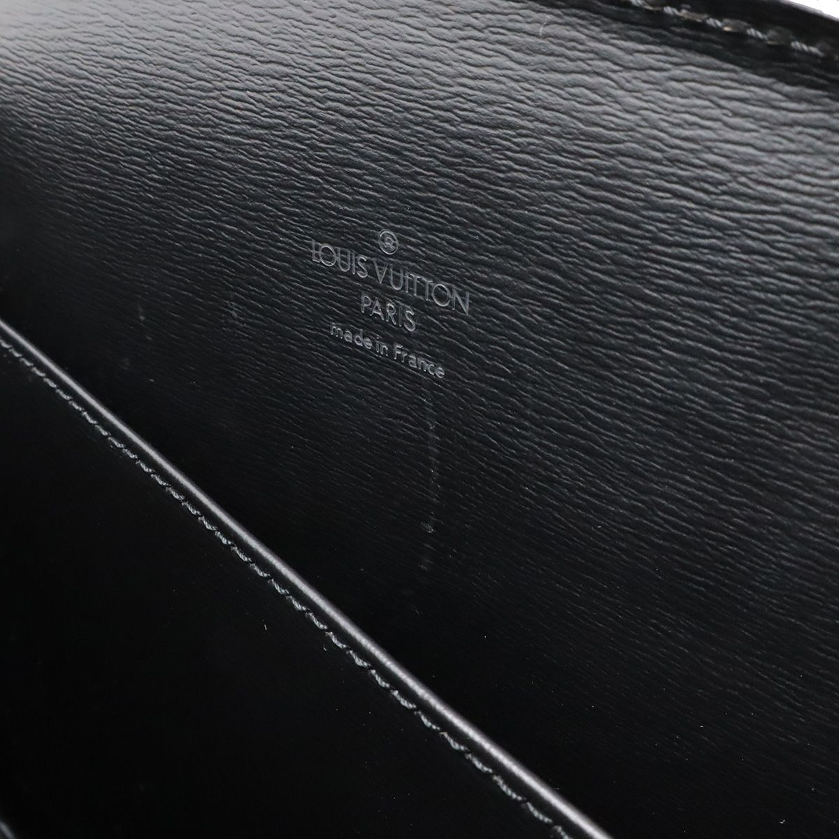 Louis Vuitton Epi Capuchin Shoulder Bag Crossbody Noir Black Gold — view 8