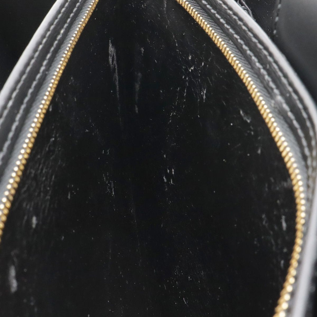 Louis Vuitton Epi Capuchin Shoulder Bag Crossbody Noir Black Gold — view 7