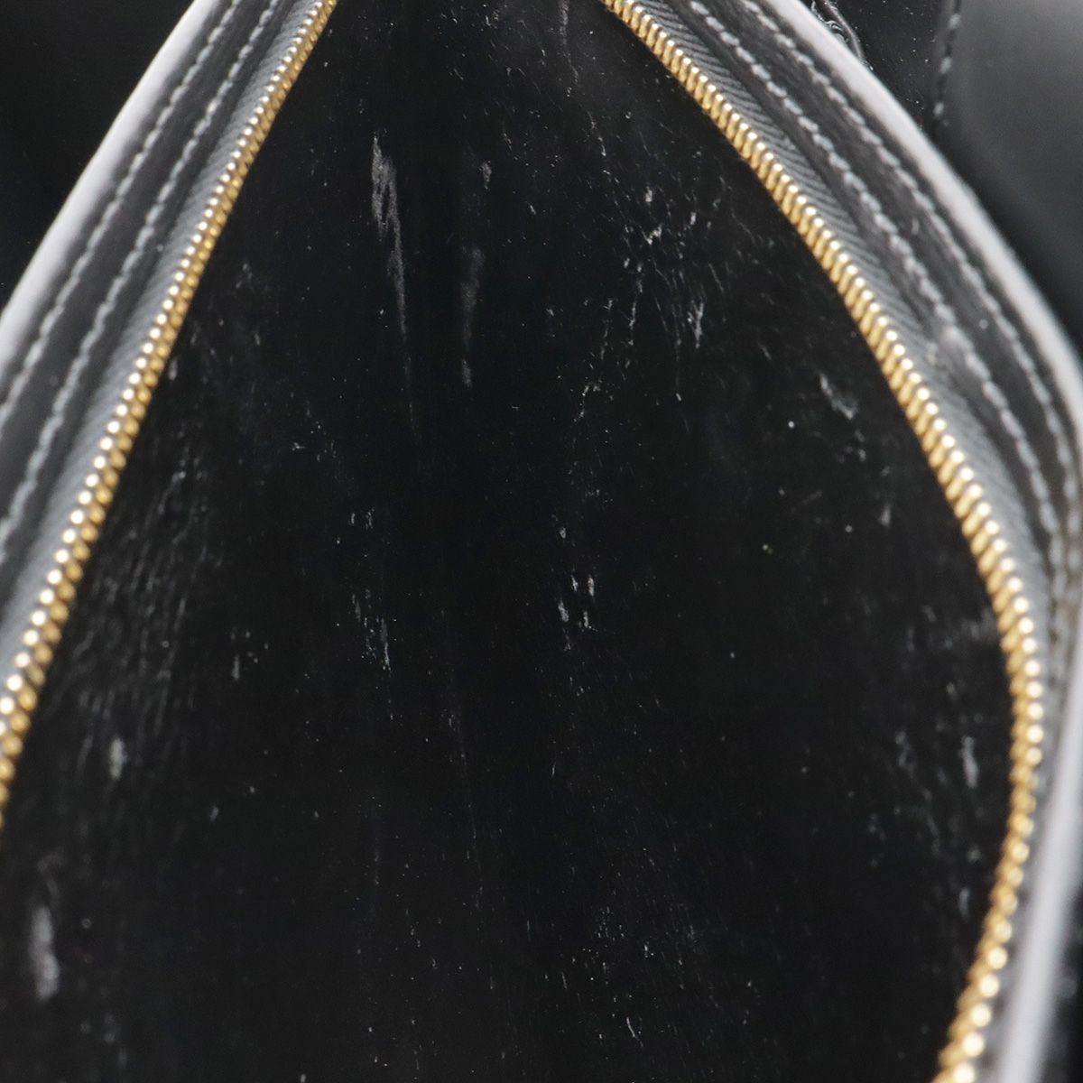 Louis Vuitton Epi Capuchin Shoulder Bag Crossbody Noir Black Gold — view 7