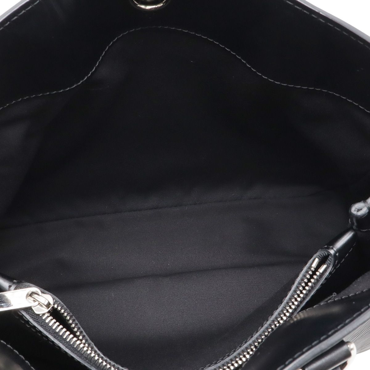 Louis Vuitton Epi Passy PM Shoulder Bag Tote Leather Noir Black — view 5