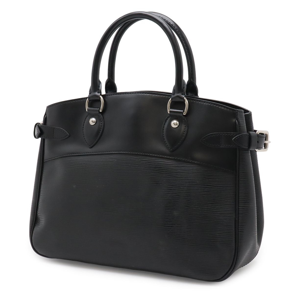 Louis Vuitton Epi Passy PM Shoulder Bag Tote Leather Noir Black — view 2