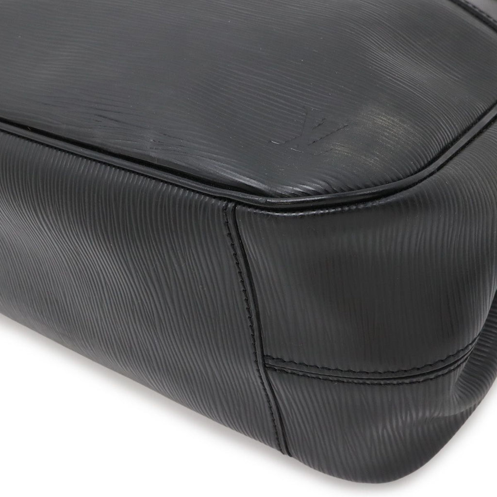 Louis Vuitton Epi Passy PM Shoulder Bag Tote Leather Noir Black — view 3