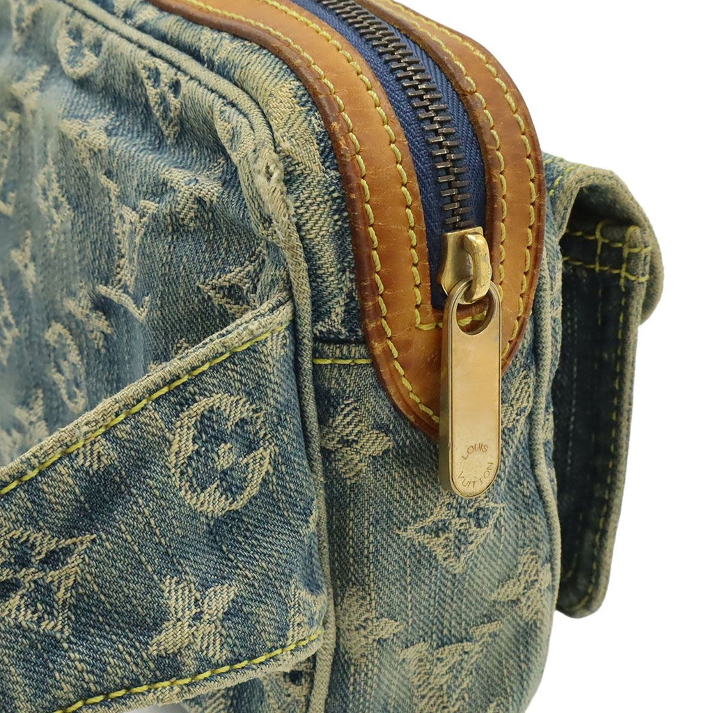 Louis Vuitton Monogram Denim Bum Bag Blue — view 6