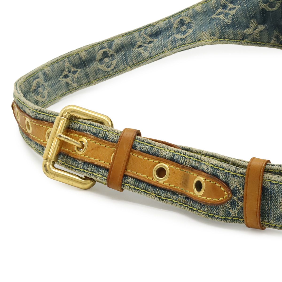 Louis Vuitton Monogram Denim Bum Bag Blue — view 5
