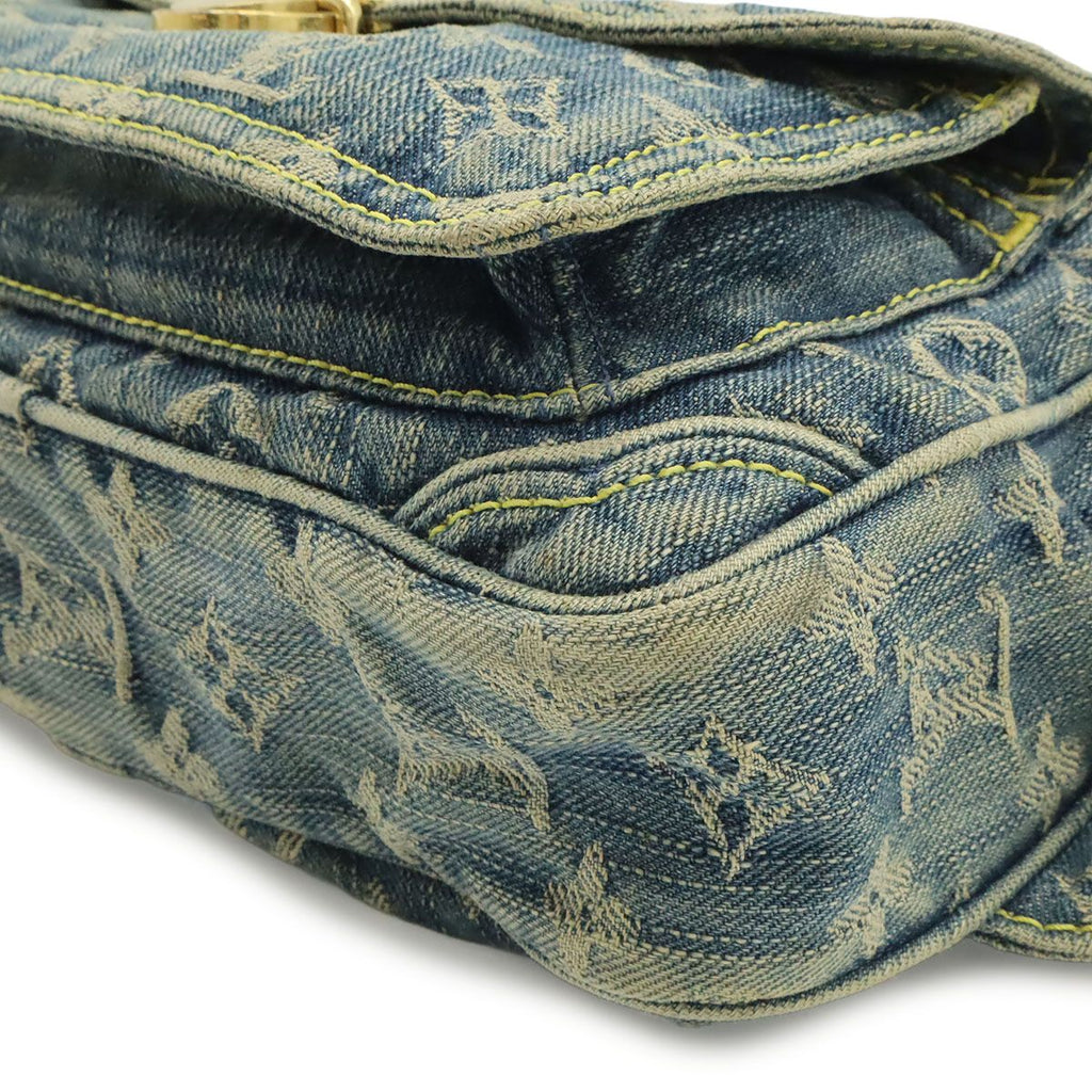 Louis Vuitton Monogram Denim Bum Bag Blue — view 3