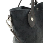 Louis Vuitton Monogram Mahina Hina PM 2-Way Shoulder Bag Leather Noir Black — view 4