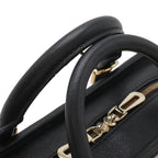 Loewe Amazona 23 Anagram Mini Boston Bag 2-Way Crossbody Leather Grey Black Gold — view 5