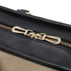 Loewe Amazona 23 Anagram Mini Boston Bag 2-Way Crossbody Leather Grey Black Gold — view 4