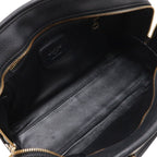 Loewe Amazona 23 Anagram Mini Boston Bag 2-Way Crossbody Leather Grey Black Gold — view 8