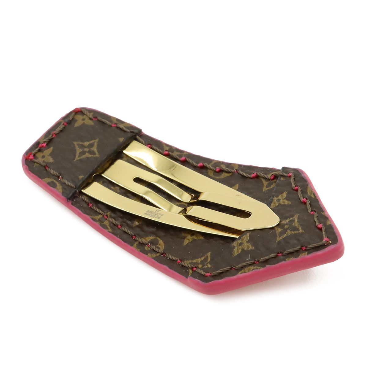 Louis Vuitton Set 2 Barrette LV Backstage Mini Hairpin Hair Set of 2 Takashi — view 4
