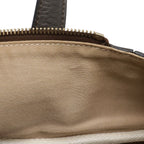 Hermes Victoria 43 Boston Bag Travel Purse Taurillon Clemence Leather Dark Olive — view 7
