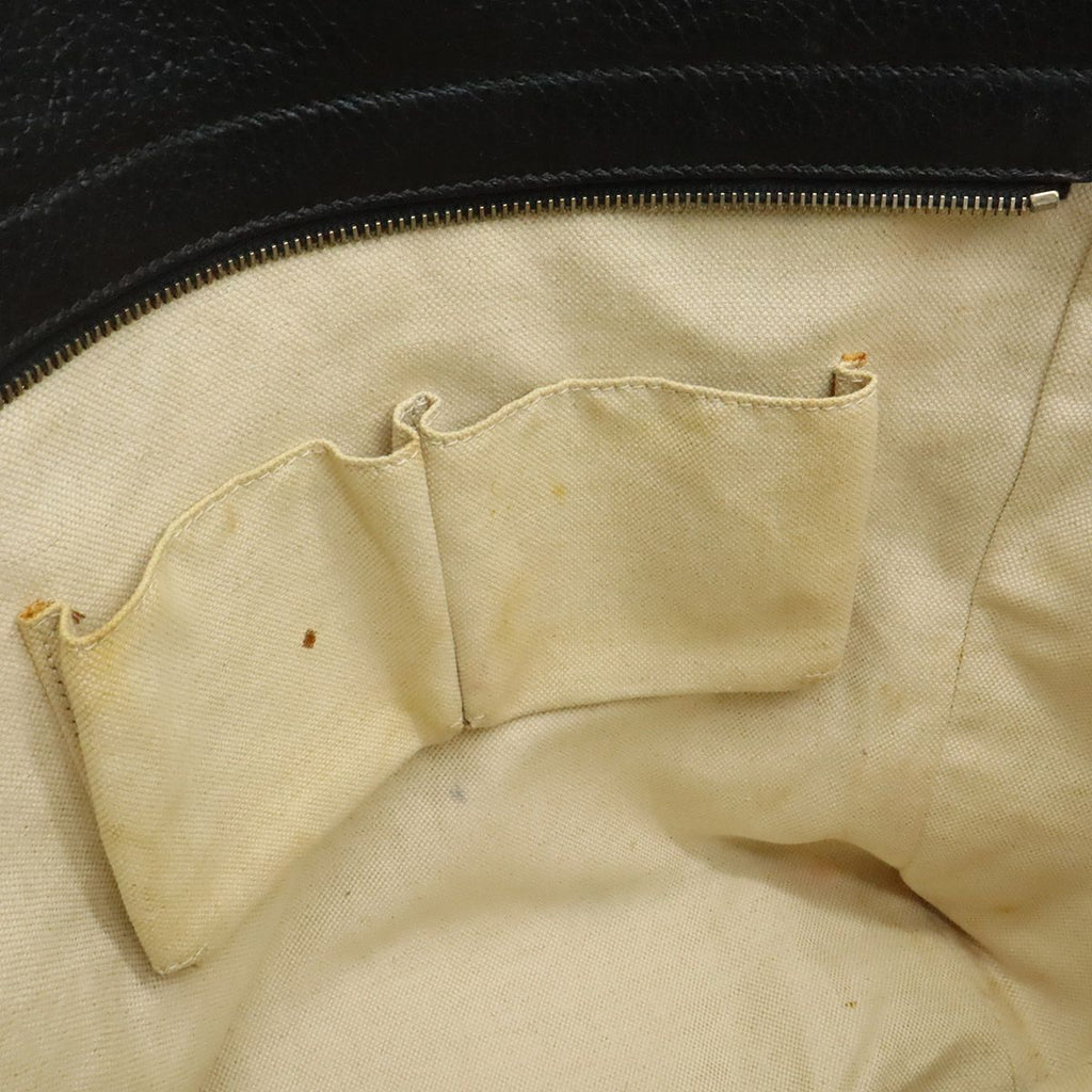 Gucci Swing Tote Shoulder Bag Leather Black — view 7